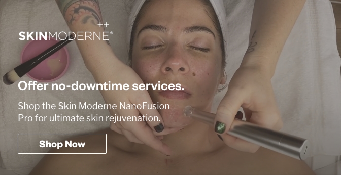Home Page Banner Ad – Shop the Skin Moderne NanoFusion Pro at MeyerSPA – Shop Now