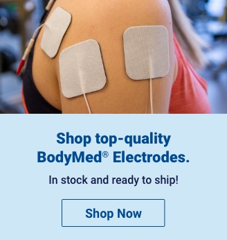 Quarter Page Ad – Shop BodyMed Electrodes at MeyerPT – Shop Now
