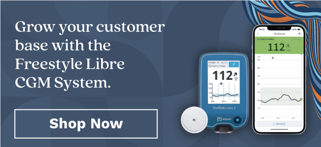 Grow your customer base with the Freestyle Libre CGM System. - Click to view page