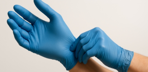 Half Page Ad - Shop BodyMed Nitrile Exam Gloves at Milliken Medical - Shop Now