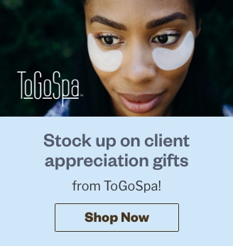 Quarter Page Ad – Shop Client Appreciation Gifts from ToGoSpa – Click to View Page