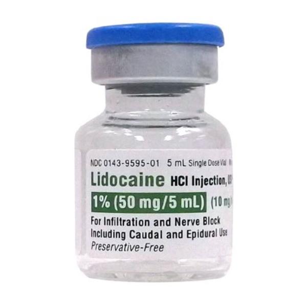 Lidocaine 1% Solution - Click to Shop Product