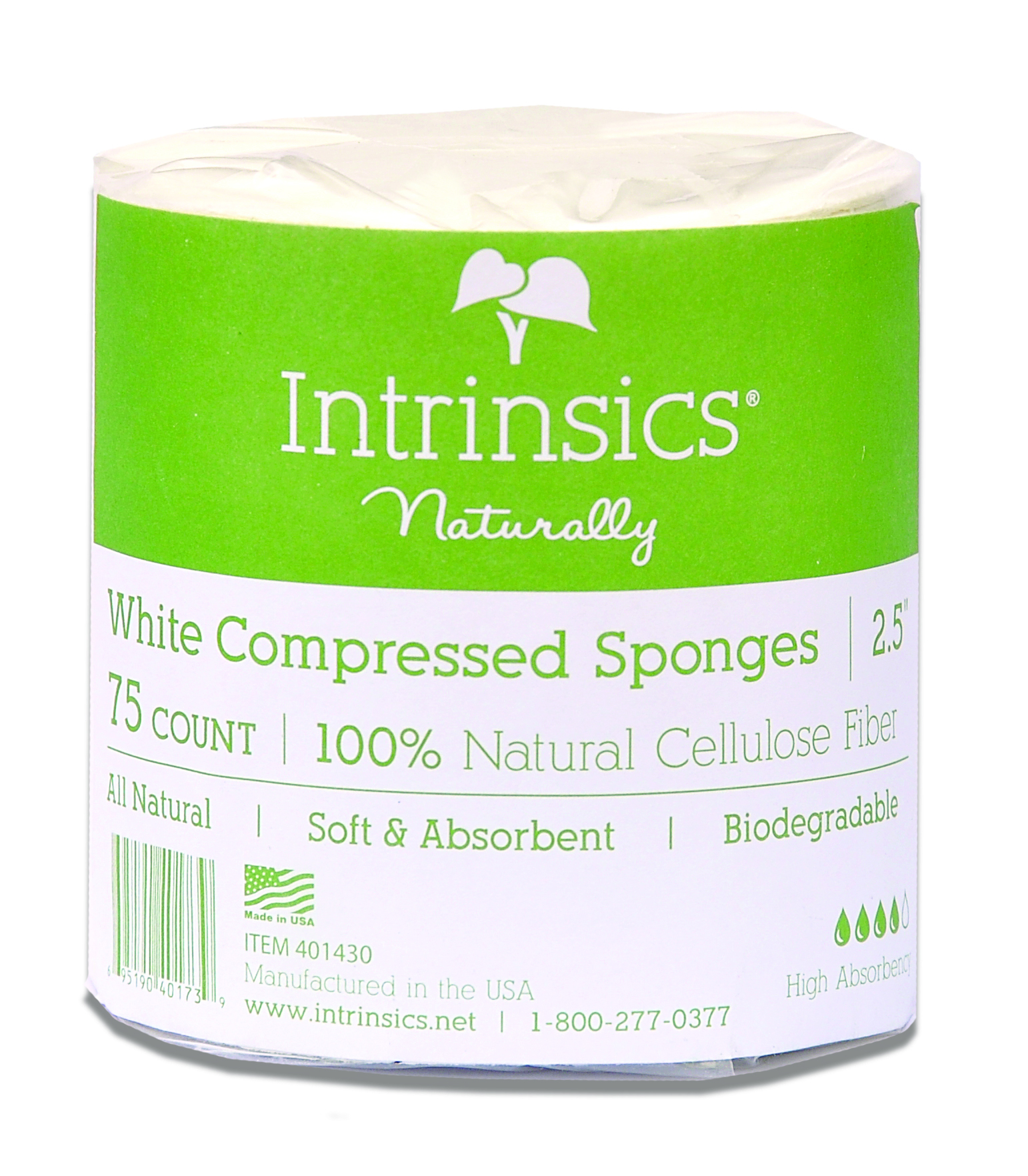 Compressed Cellulose Sponges