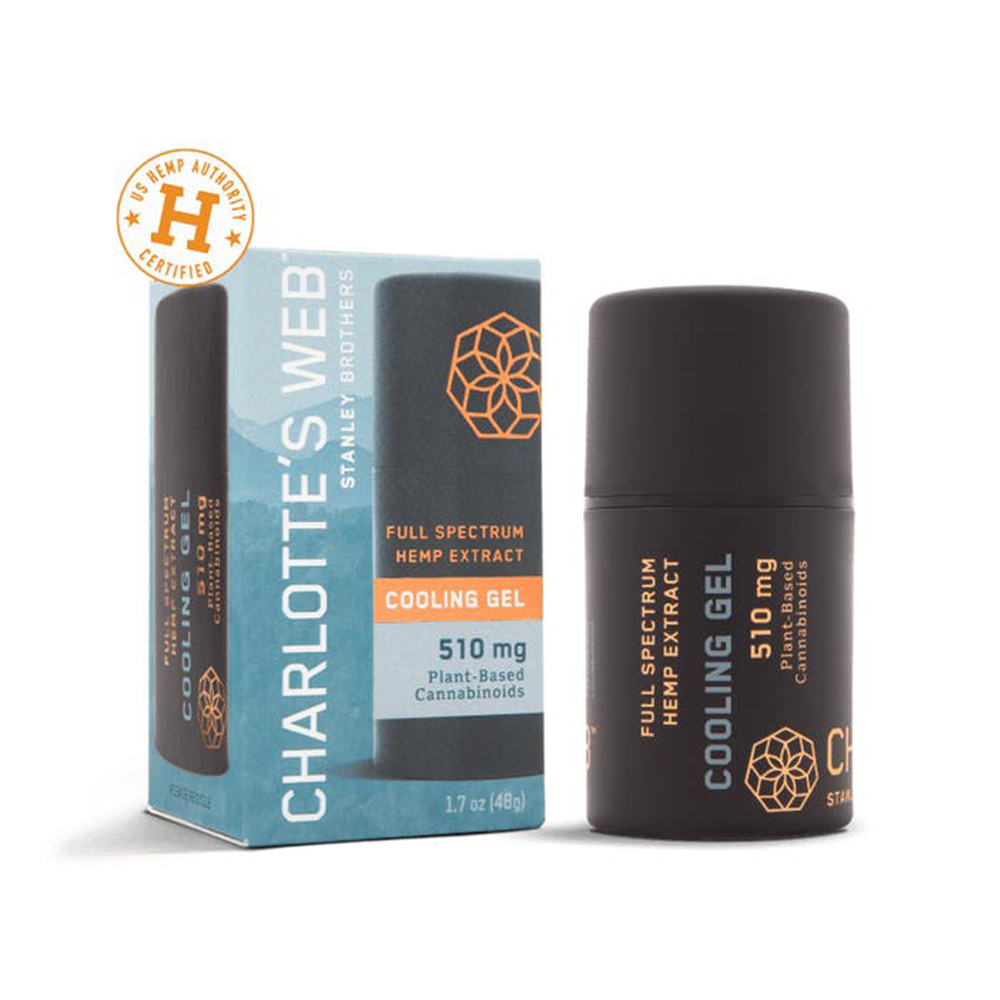 Charlotte's Web Hemp-Infused Cooling Gel - Click to Shop