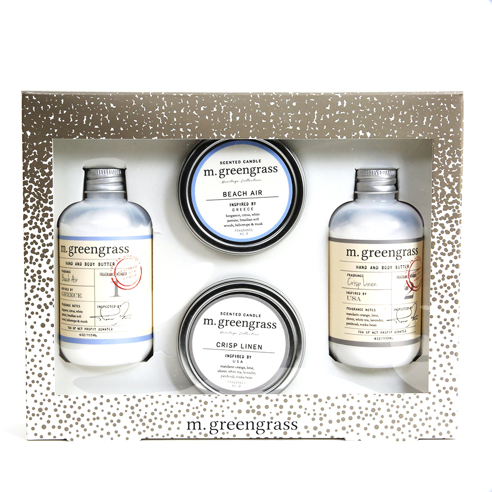 m.greengrass -Body Butter and Candle Gift Set - Click to View Page