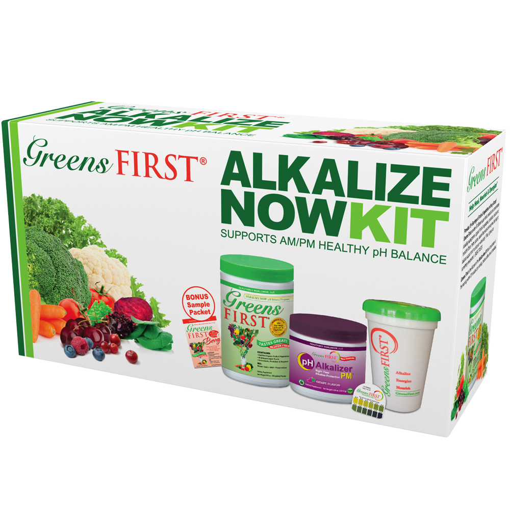 Greens First Alkalize Now Kit