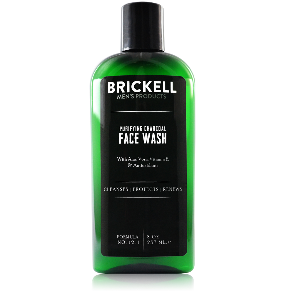 Purifying Charcoal Face Wash for Men 8 oz