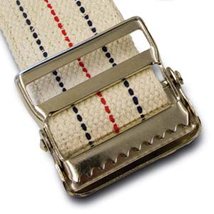BodyMed Gait Belt with Metal Buckle - Close up of Metal Buckle
