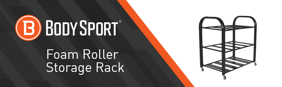Rollerblade Storage Rack BodySport ® Foam Roller Storage Rack
