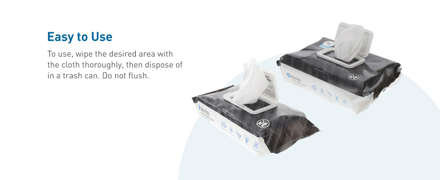 BodyMed Adult Washcloths - 06