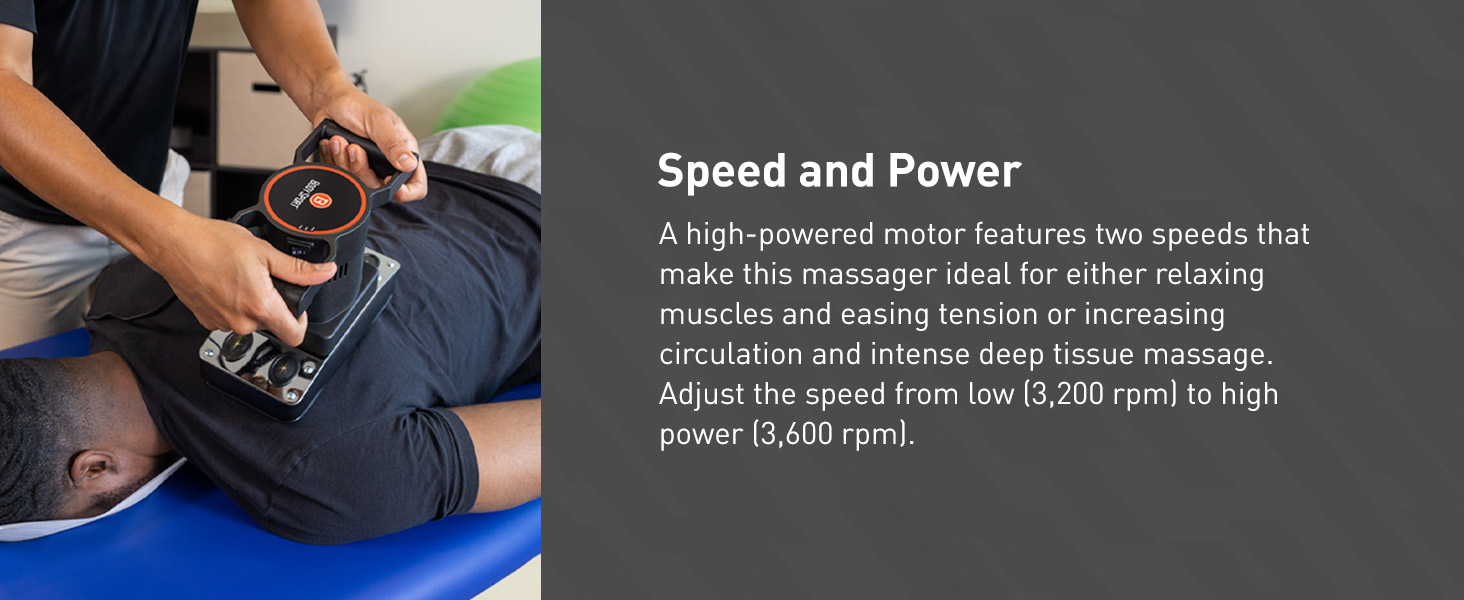 Body Sport - Therapeutic 2-Speed Body Massager - MOD 3