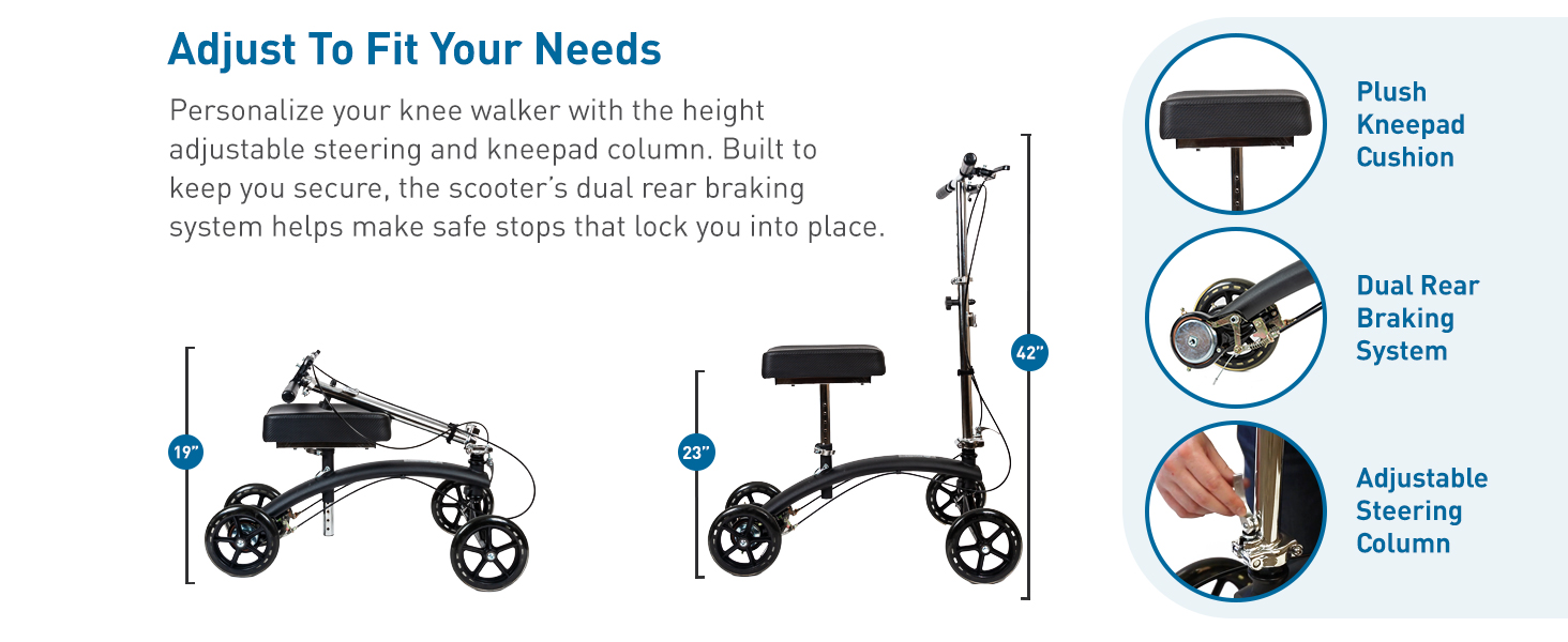 BodyMed Premium Knee Walker - 03