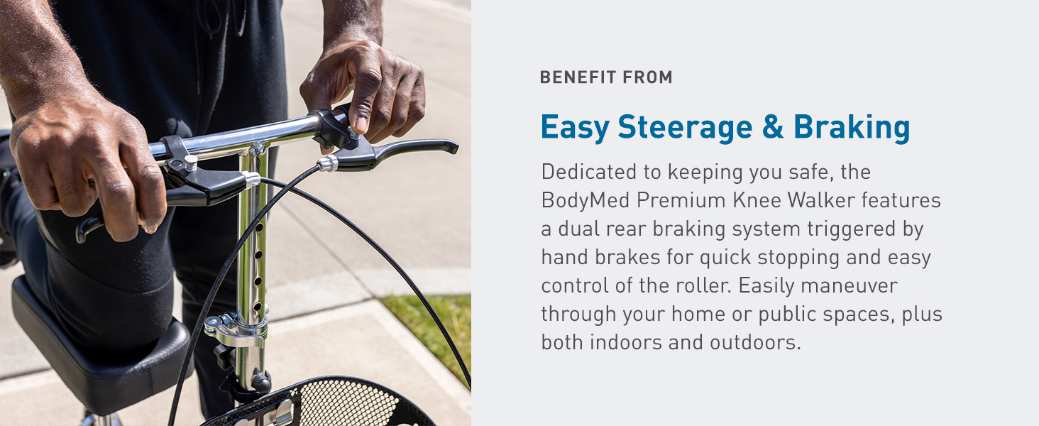 BodyMed Premium Knee Walker - 04
