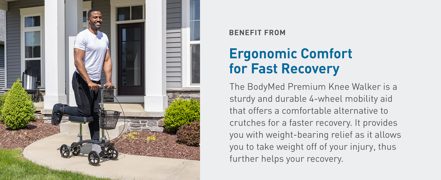BodyMed Premium Knee Walker - 05
