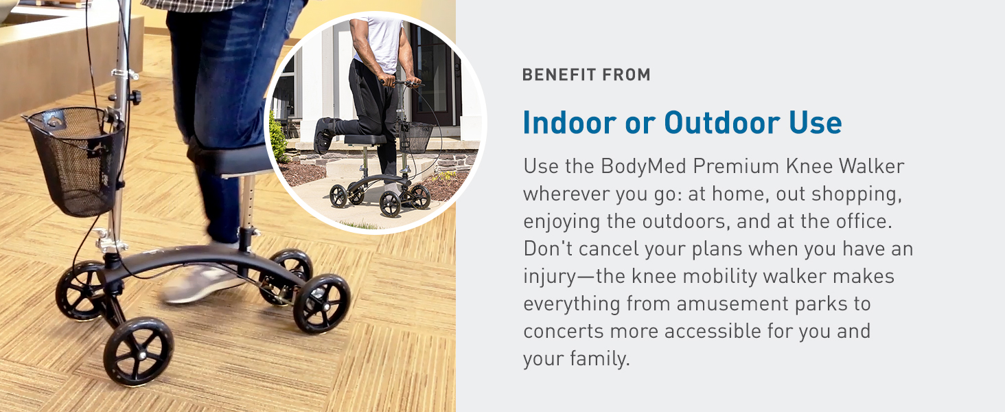 BodyMed Premium Knee Walker - 06