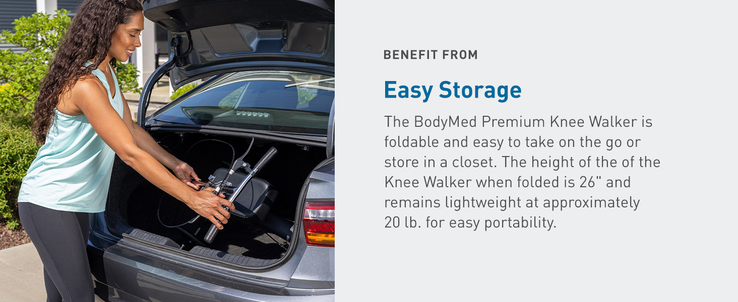 BodyMed Premium Knee Walker - 07