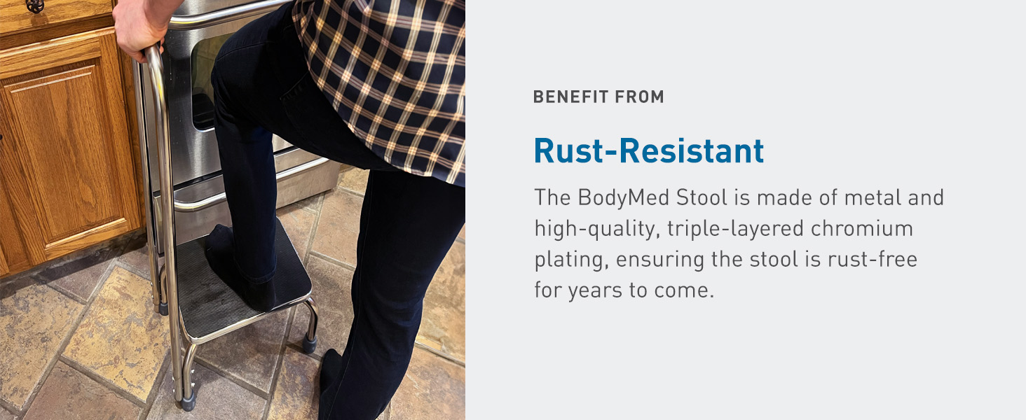 BodyMed Stool with Handle - 06