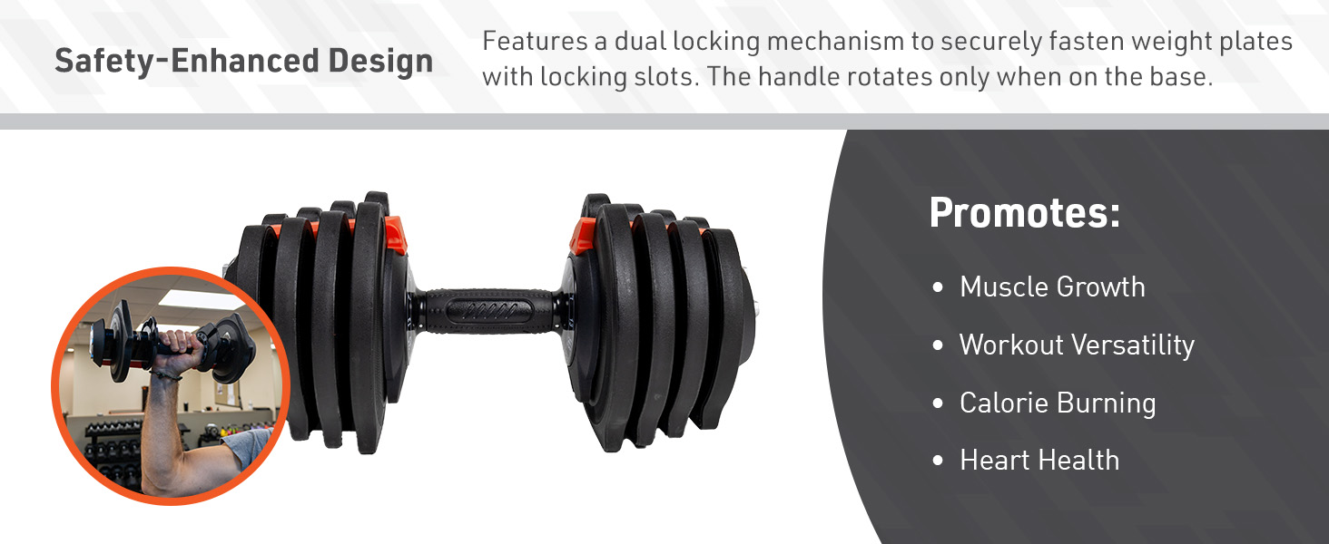 BodySport Adjustable Dumbbell - 04