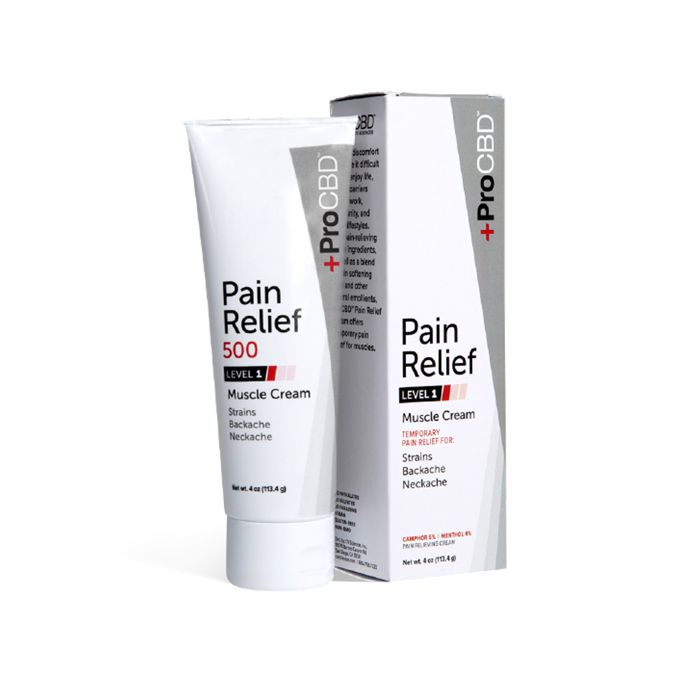 Plus Pro CBD Pain Relief Muscle Cream - Click to Shop
