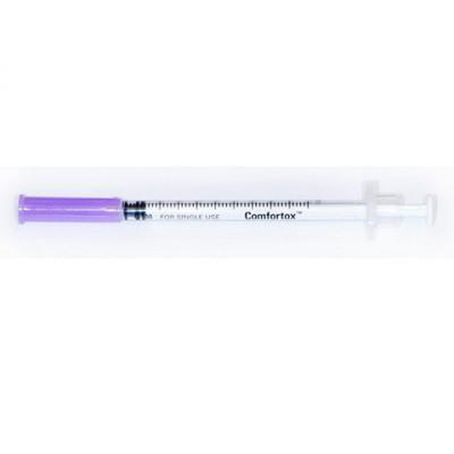 Comfortox - Botox Syringe with needle, 31G x 8 mm - Click to Shop Product