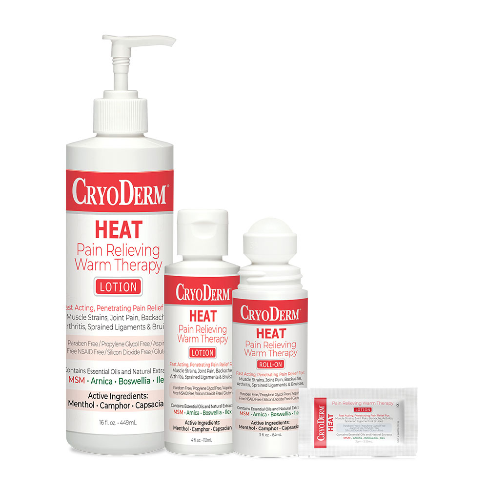 Pain Relieving Heat Therapy Lotion