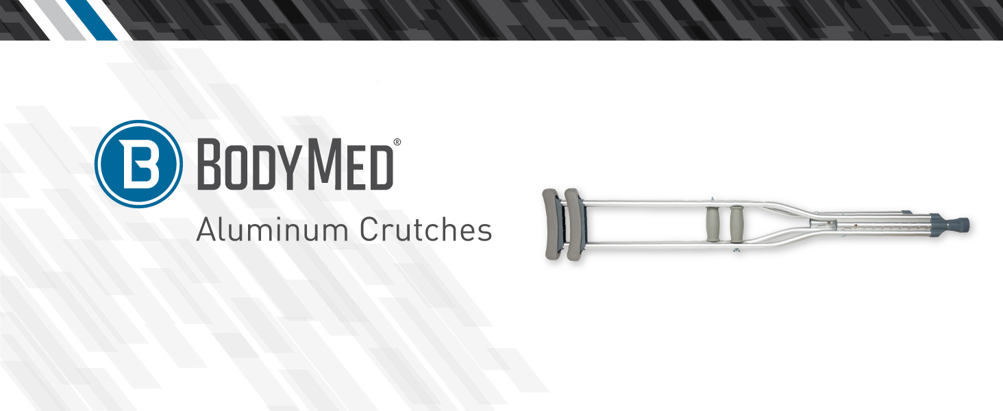 BodyMed Aluminum Crutches - Header