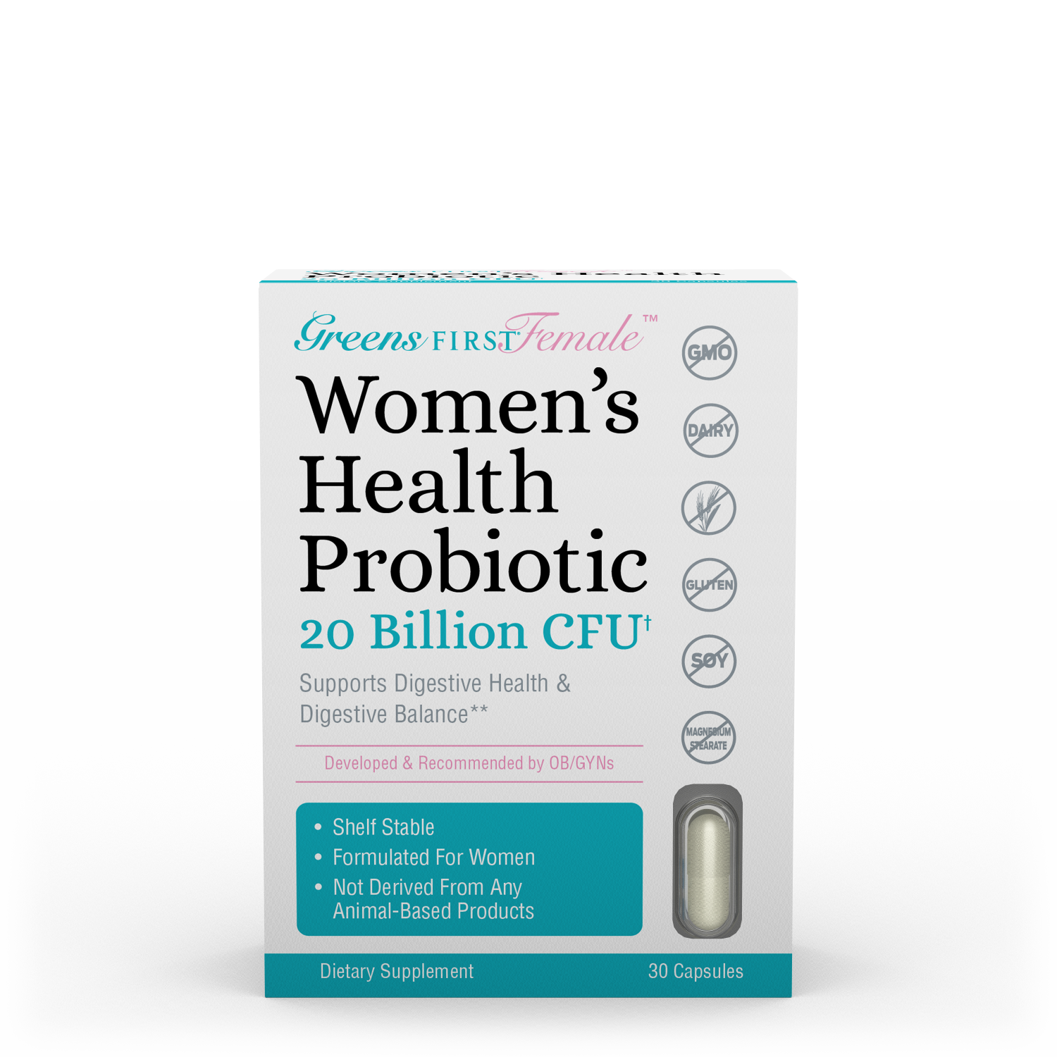Greens First Female Women's Health Probiotics