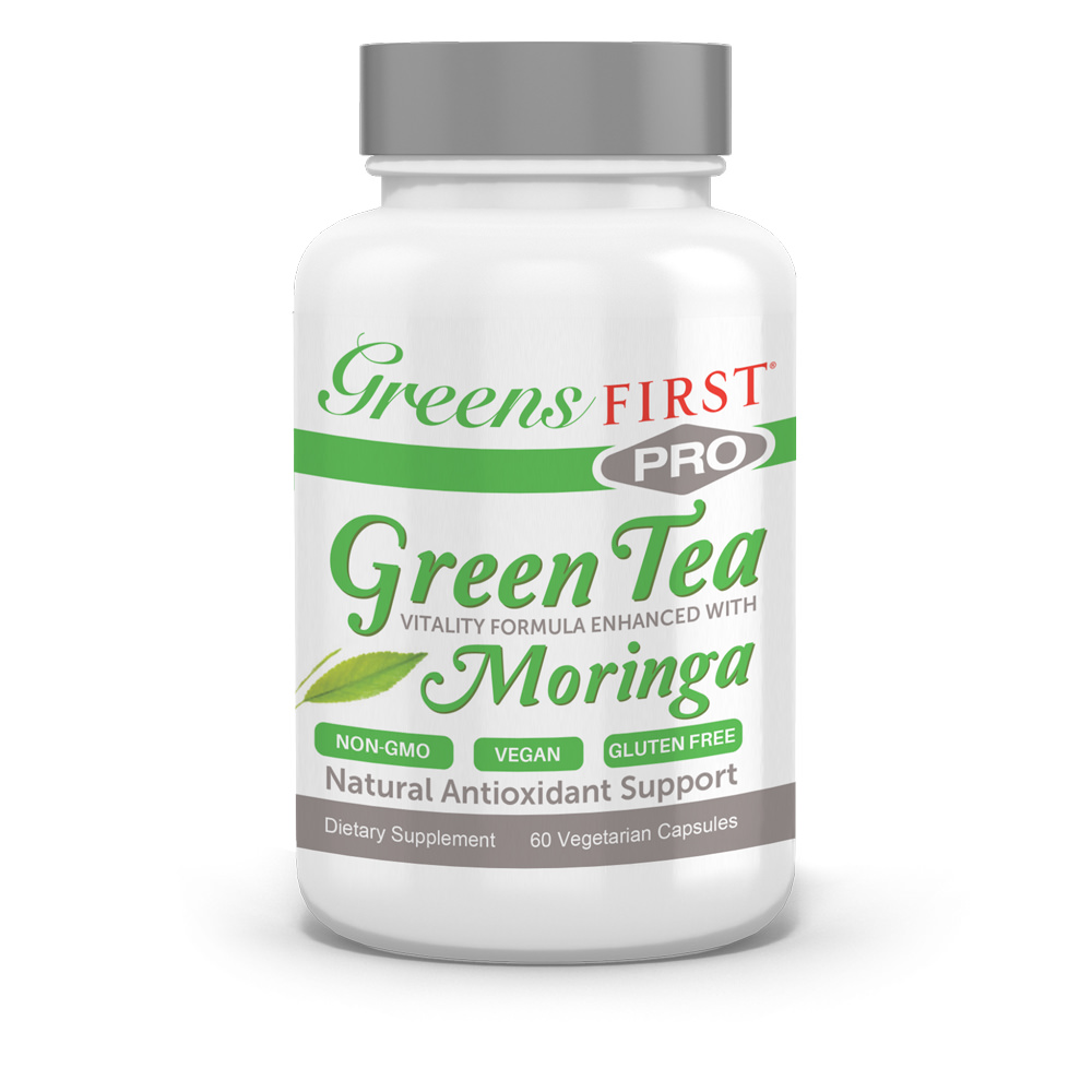 Greens First Green Tea Vitality Formula, Enhanced with Moringa