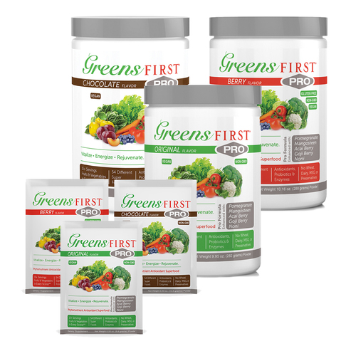 Greens First PRO Powdered Supplements - Click to Shop