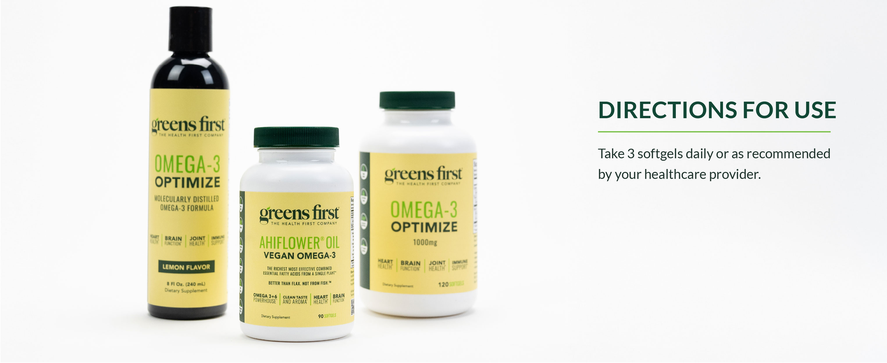 Greens First - Ahiflower Omega-3 - MOD 6
