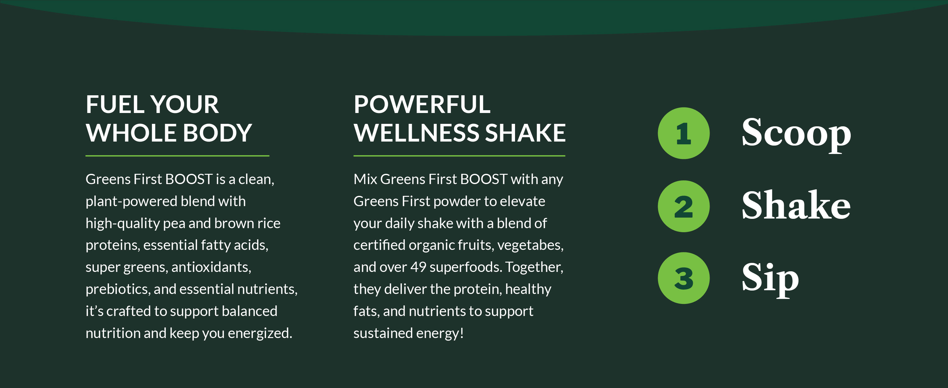 Greens First - Greens First BOOST - MOD 4