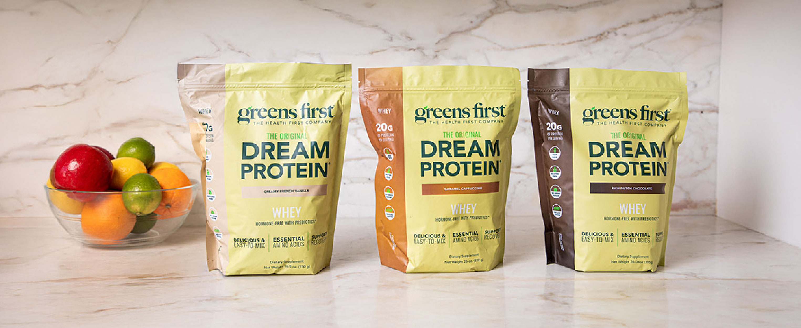 Greens First - Dream Protein Whey - MOD 2