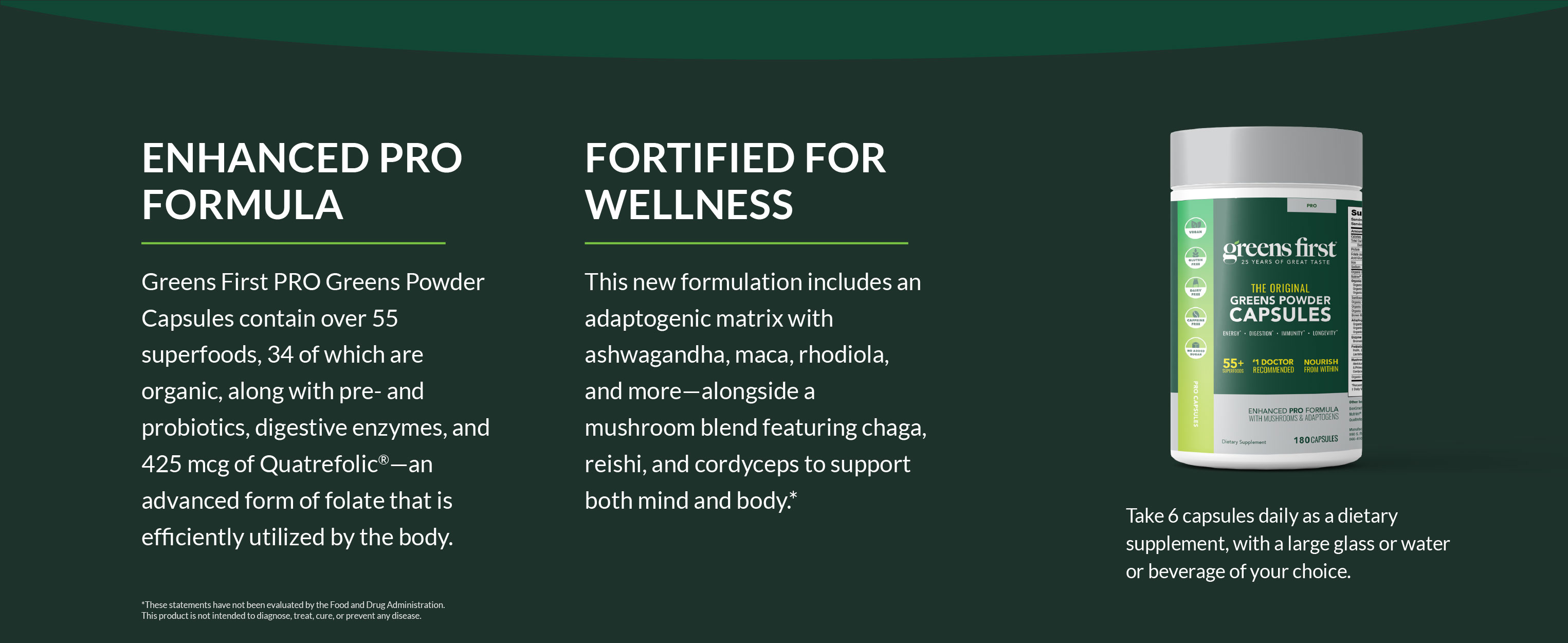 Greens First - Greens First PRO Capsules - MOD 3