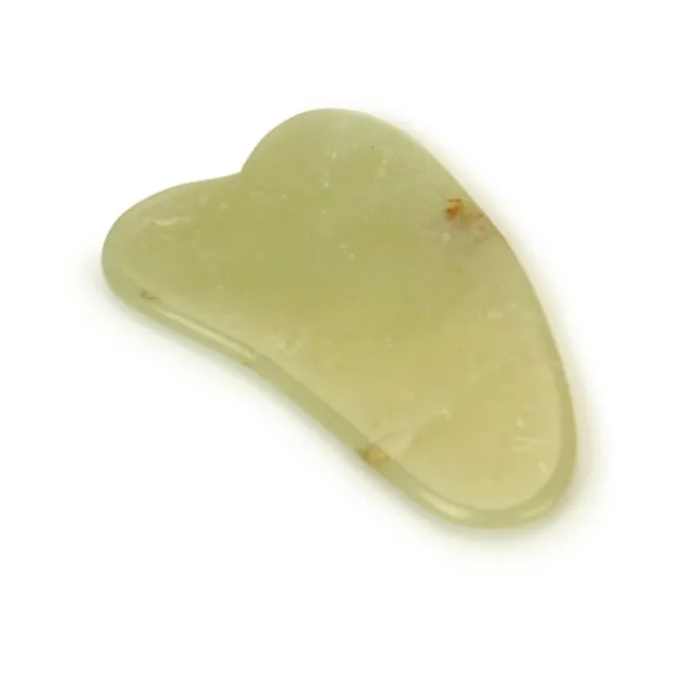 MeyerSPA Retail - Massage Tools - Green Jade Heart Shaped Gua Sha