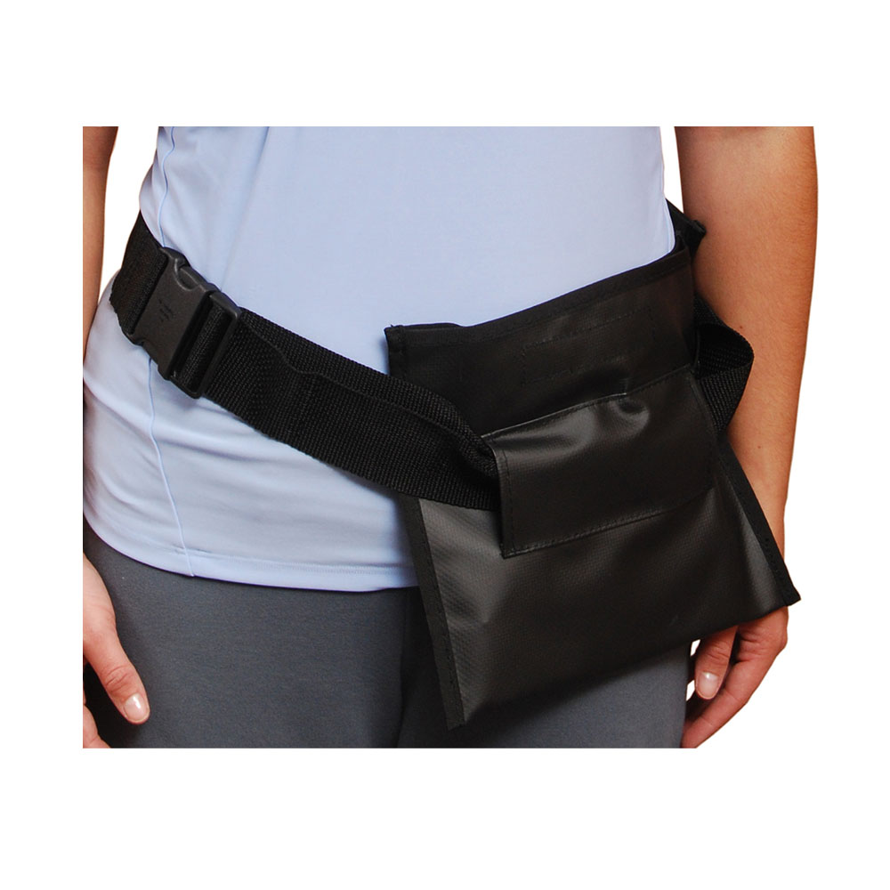 Hip Weight Belt with 2 Pockets without Weights