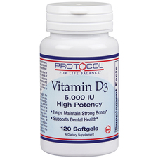 Protocol for Life Balance Vitamin D3 Softgels