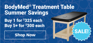Shop the BodyMed Treatment Table Summer Savings - Click to Shop