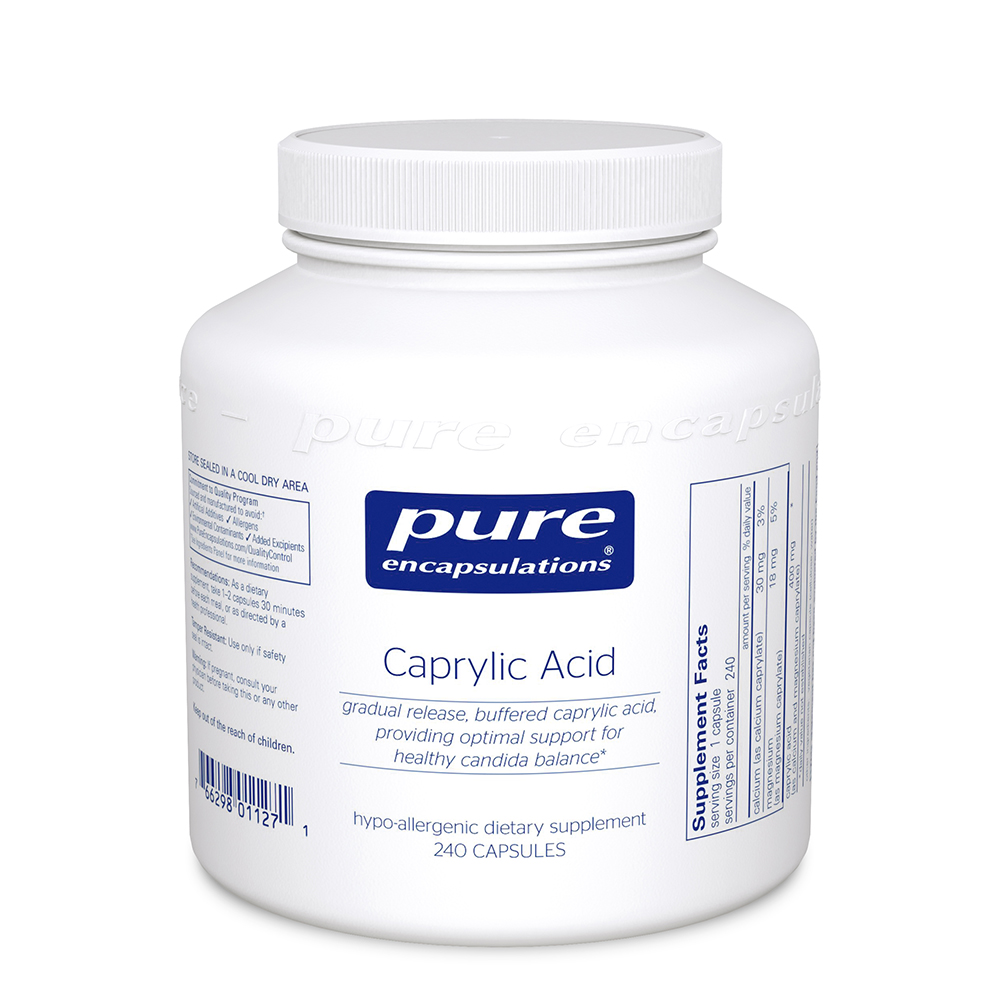 Product Image - Pure Encapsulations Caprylic Acid - Click to Shop