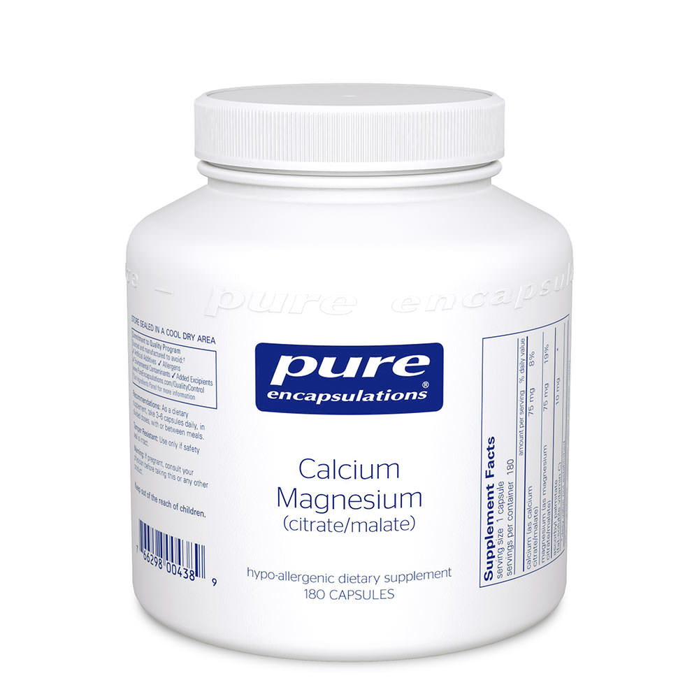 Product Image - Pure Encapsulations Calcium with Magnesium 180's - Click to Shop