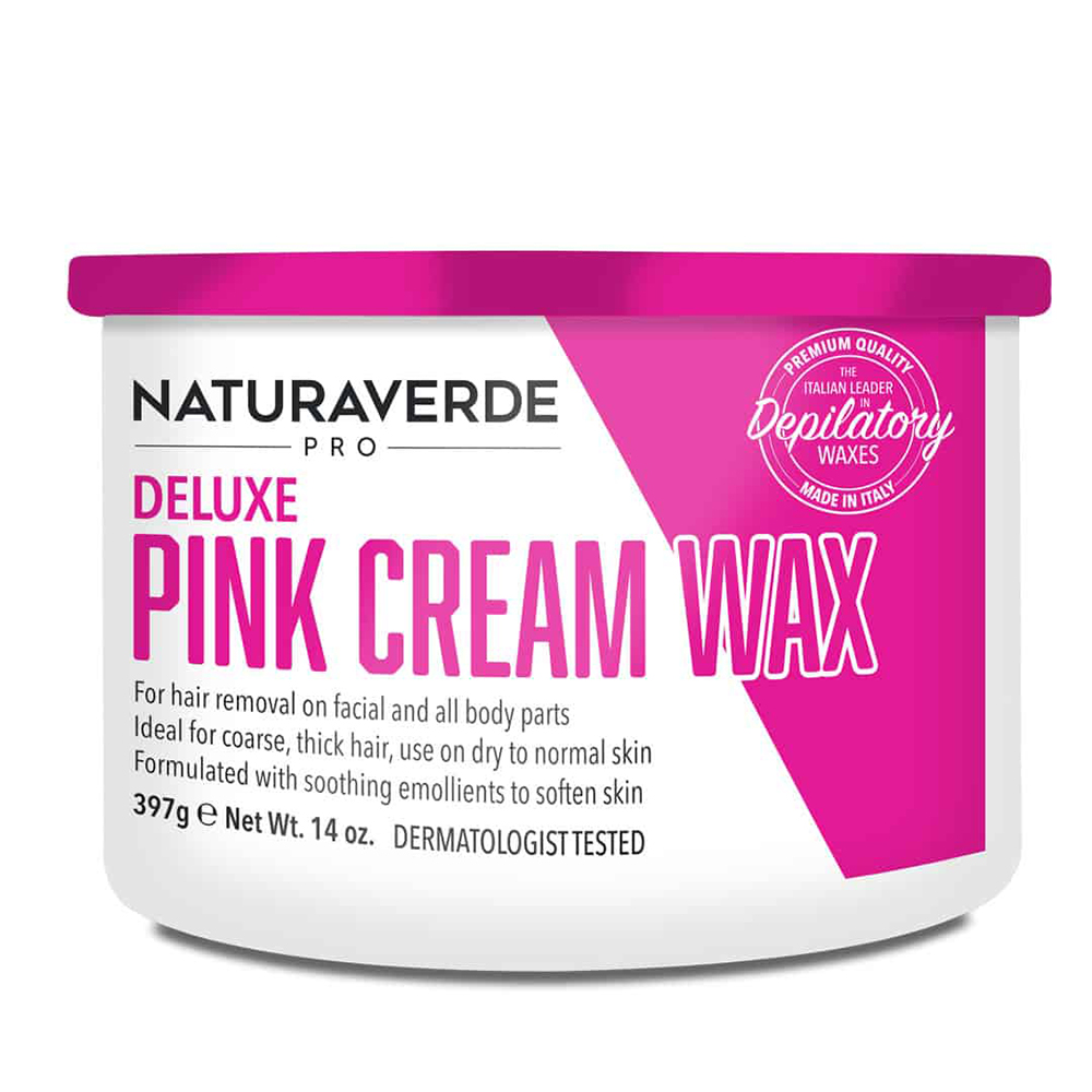 Deluxe Pink Cream Soft Wax Deluxe Pink Cream Soft Wax