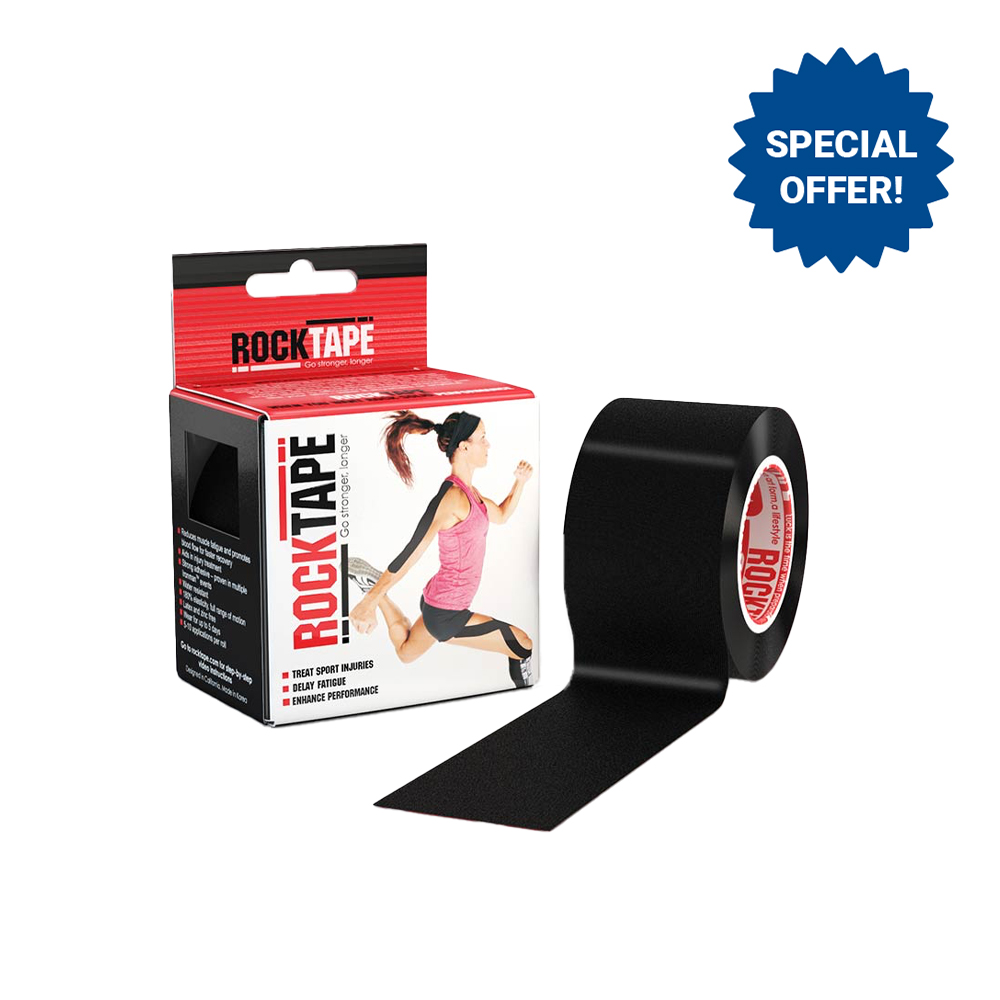 RockTape Standard Roll, Black - Click to Shop