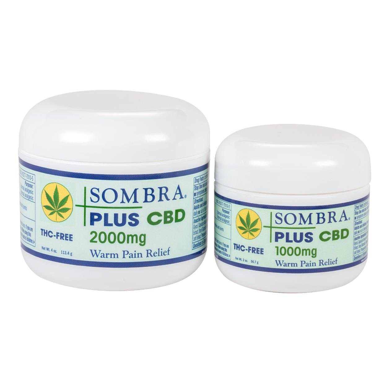 Sombra - PLUS CBD Warm Pain Relief - Click to Shop