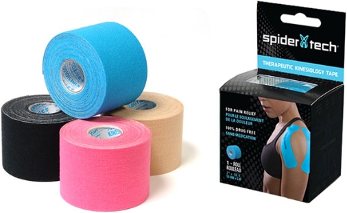 SpiderTech Kinesiology Tape Rolls