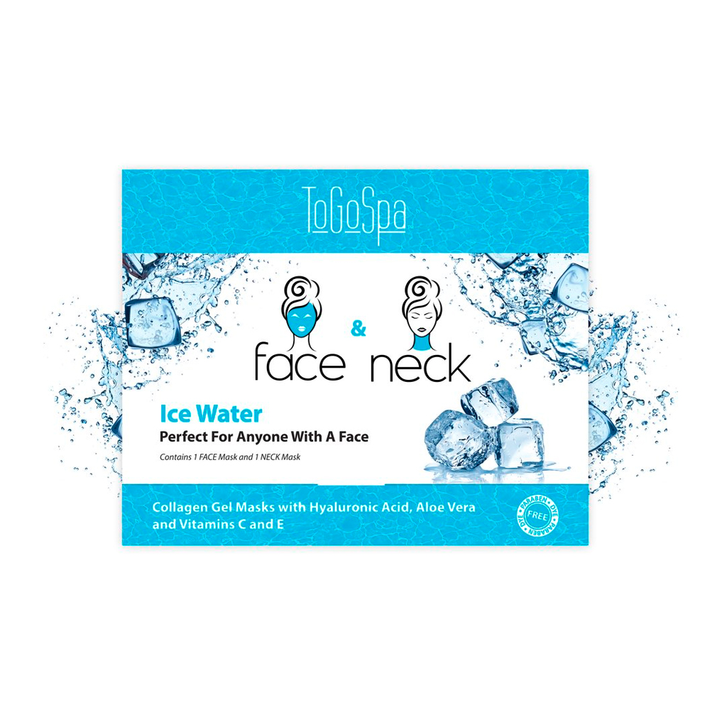 MeyerSPA Shop Brightening & Hyperpigmentation Essentials - ToGoSpa - Ice Water Face & Neck Collagen Sheets