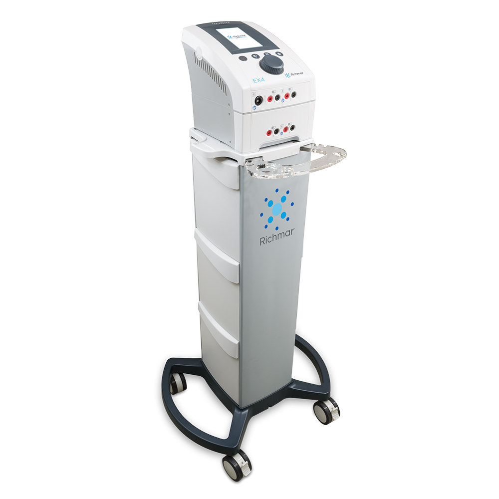 Product Image - Richmar TheraTouch EX4 Clinical Electrotherapy System with Therapy Cart - Click to Shop
