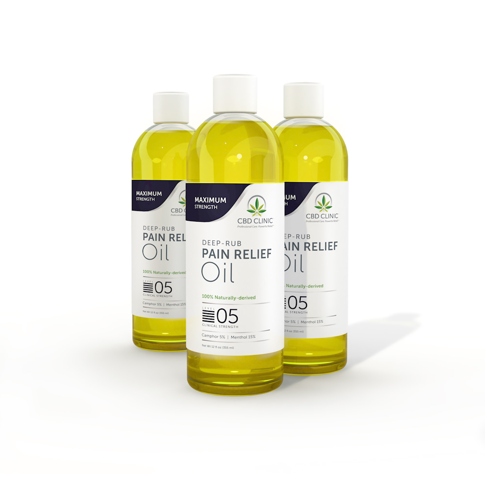 CBD Clinic Massage Oil - Level 5