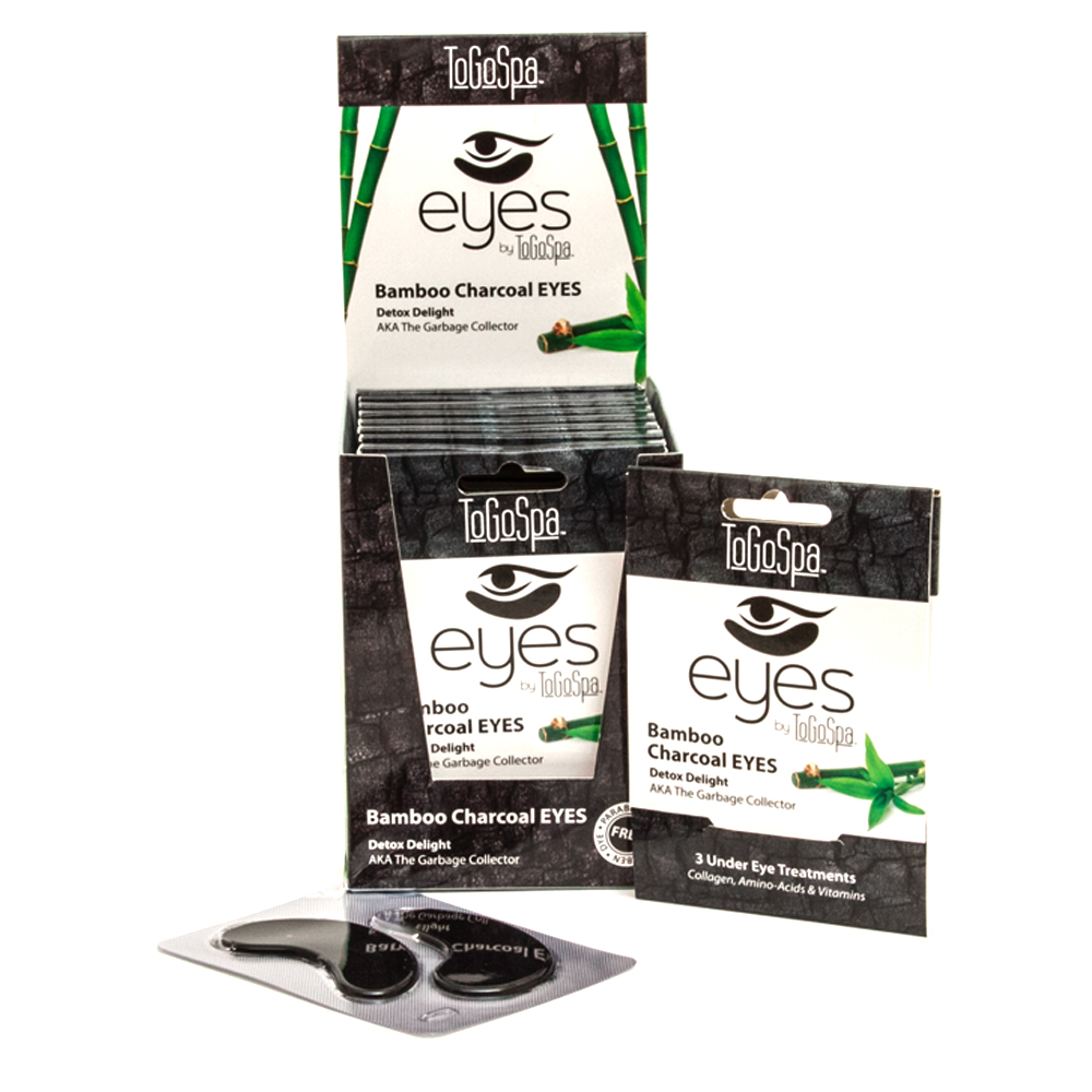 BAMBOO CHARCOAL EYES - 30 Pack