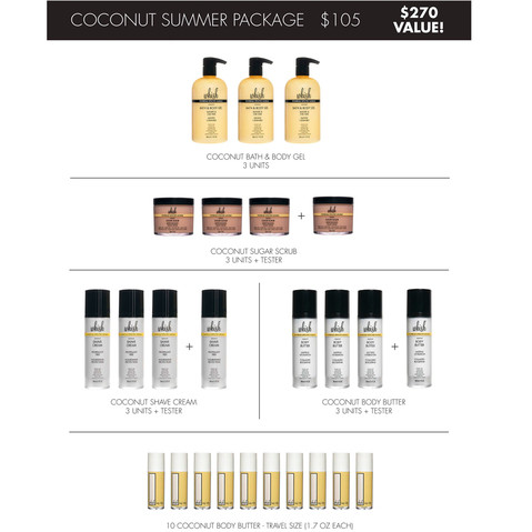 Kit - Whish Beauty Coconut Deluxe Kit - CLick to View Page