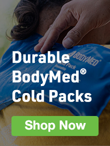 BodyMed Durable Cold Packs- Available in Blue Vinyl and Black Urethane - Click to Shop