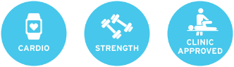 Clinic, Strength, Clinic Approved Icons